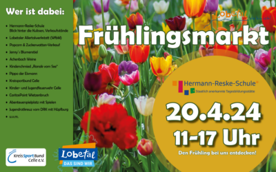🌸 Save the Date: Frühlingsmarkt der Hermann-Reske-Schule! 🌼