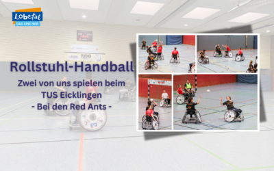 Spieltag im Rollstuhl-Handball